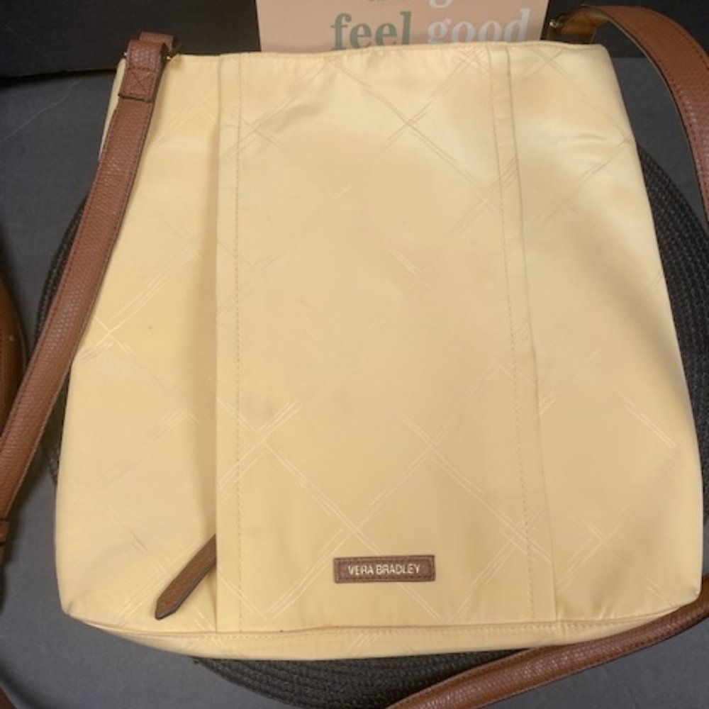 Vera Bradley  light yellow Crossbody